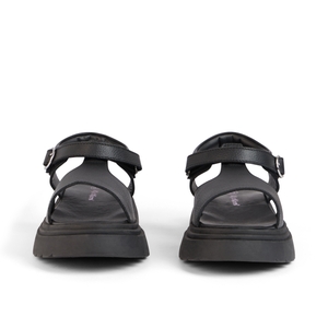 Junior Girls Kenzi Sandals Leather Black