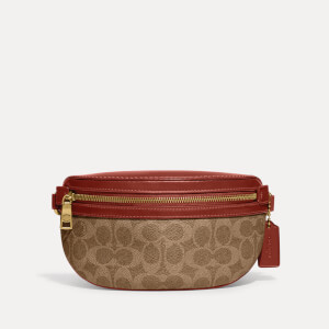 Coach Coated Canvas Signature Bethany Leather Belt Bag