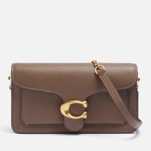 Coach Tabby Chain Leather Clutch Bag