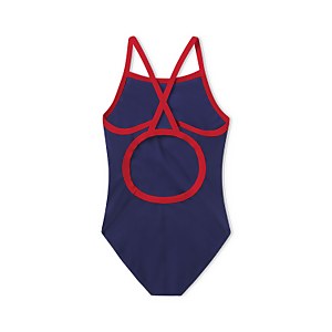 Girl's Endurance+ Flyback One Piece Navy