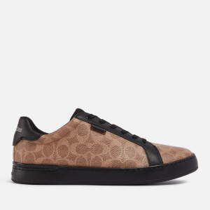 All black outlet coach sneakers