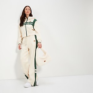 Women's Perna Crop Track Top Off White - 6