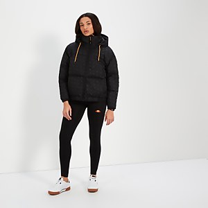 Women's Hucknall Padded Jacket Black - 6