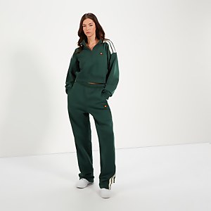 Women's Innocenzo Crop Sweatshirt Dark Green - 22