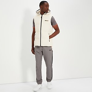 Men's Vincolo Gilet Off White - 2XL