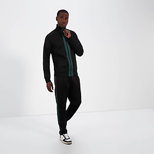 Men's Berlusoni Track Top Black - L