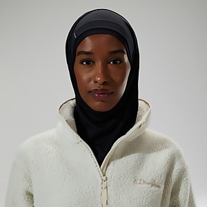 Hijab für Damen Schwarz - ONE SIZE