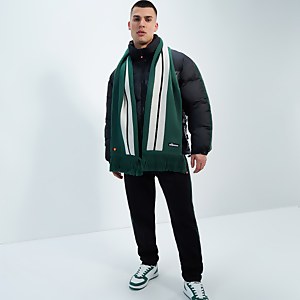 Men's Benni Scarf Dark Green