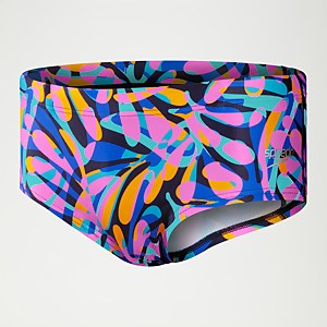 Club Training All-Over Digital-Badehose 13,5 cm für Herren Blau/Mango