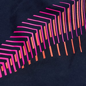 Maillot de bain Femme grande taille Medalist bleu marine/rose