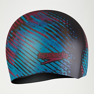 Bonnet Adulte Moulded en silicone réversible bleu/noir