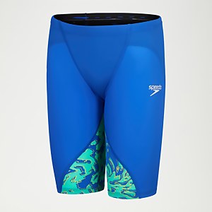 Boy's Fastskin LZR Ignite Jammer Blue/Green - 9-10