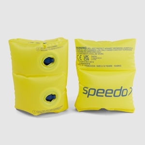 Junior Roll Up Armbands Yellow
