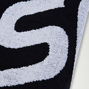 Speedo Logo-Handtuch Schwarz