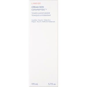 LANEIGE Cream Skin Cerapeptide Toner and Moisturiser 170ml