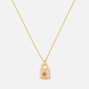 Kate Spade New York Lock & Spade Mini Necklace