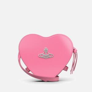 Vivienne Westwood Louise Heart Patent Leather Crossbody Bag