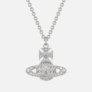 Vivienne Westwood Carmela Bas Relief Silver-Tone Necklace