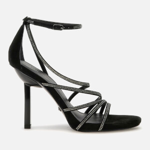 Axen Heeled Satin Sandals