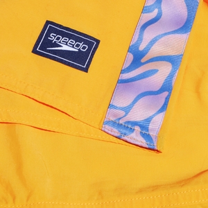 Men's Retro 13" Swim Shorts Yellow