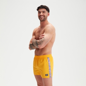 Men's Retro 13" Swim Shorts Yellow