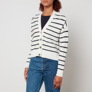 Barbour Marine Striped Cotton Cardigan TheHut