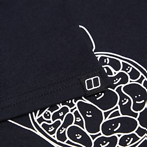 Hike Beans Short Sleeve Tee für Herren - Schwarz