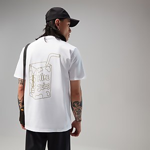 Hike Juice Short Sleeve Tee für Herren - Weiß