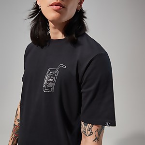 Hike Juice Short Sleeve Tee für Herren - Schwarz