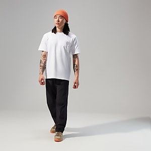 Hike Beans Short Sleeve Tee für Herren - Weiß