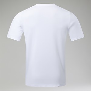 Mens Hike Pack Short Sleeve Tee - White