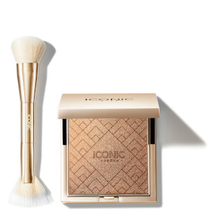 ICONIC London Kissed by the Sun Multi-Use Cheek Glow and Brush - Oh Honey
