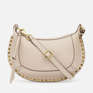 Isabel Marant Oskan Moon Leather Shoulder Bag | Coggles