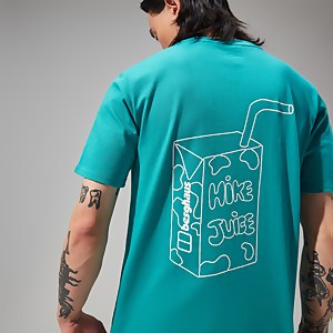 Mens Hike Juice Short Sleeve Tee - Turquoise