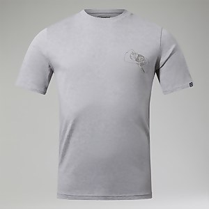 Mens Hike Beans Short Sleeve Tee - Dark Grey