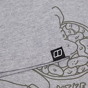 Mens Hike Beans Short Sleeve Tee - Dark Grey