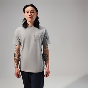 Hike Juice Short Sleeve Tee für Herren Dunkelgrau - L