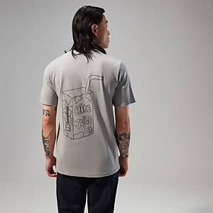 Mens Hike Juice Short Sleeve Tee - Dark Grey