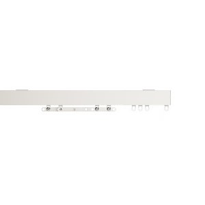 PVC Uncorded Curtain Track - 300cm - White