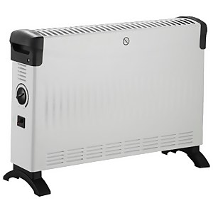 Homebase Convector Heater in White - 2000W