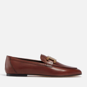 Chain Leather Loafers