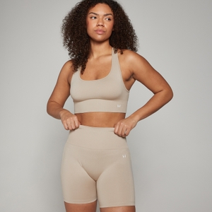 Soutien de desporto Shape, sem costuras, para mulher da MP - Sandstone