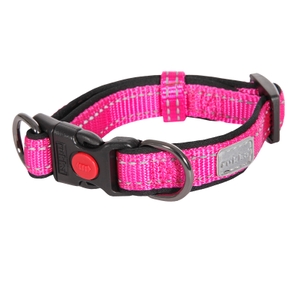 Solid Collar - Raspberry
