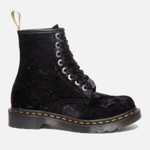 Doc martens hot sale velvet shoes