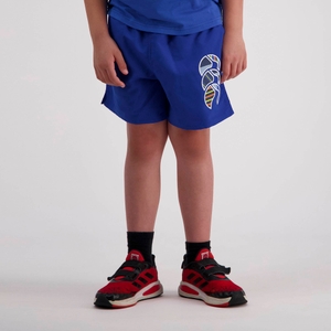 Junior Unisex Strong Blue Shorts Blue