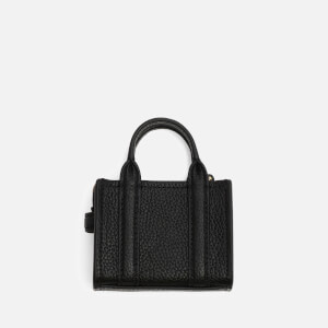 Marc Jacobs Women's The Leather Nano Tote Charm - Black