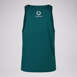 Mens Ireland Poly Training Singlet Green