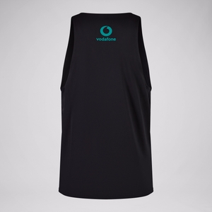 Mens Ireland Poly Training Singlet Black