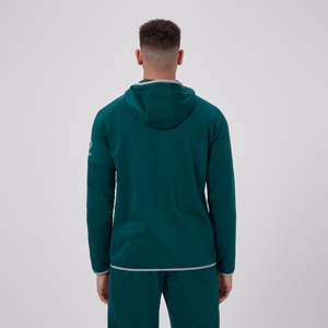 Mens Ireland Tech Full Zip Hoody Green/Grey