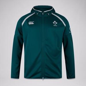 Mens Ireland Tech Full Zip Hoody Green/Grey